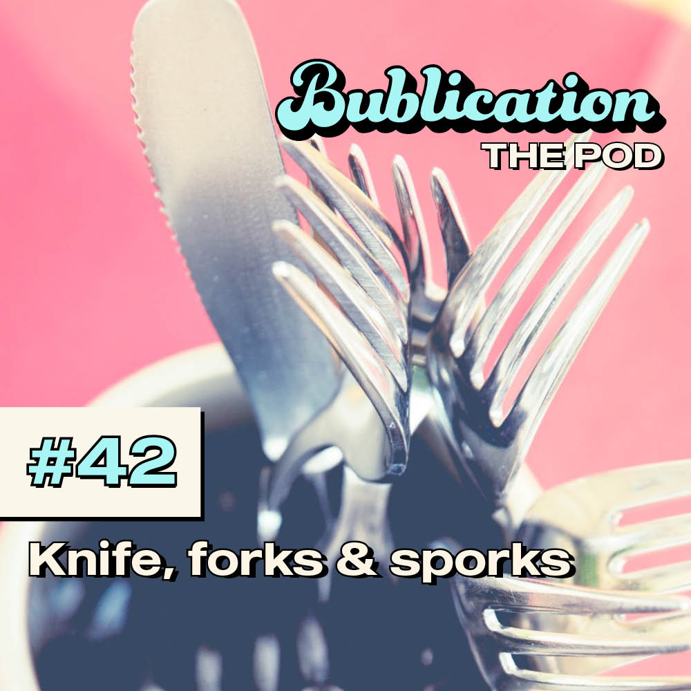 42. Knives, forks & sporks!